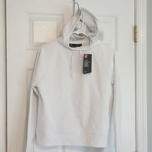 NWT White hoodie by Underarmour